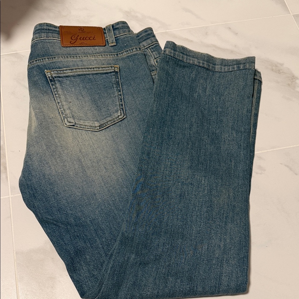 Gucci  Woman’s Light Blue Slim Jeans
